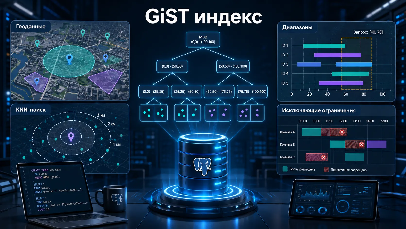 GiST-индекс в PostgreSQL