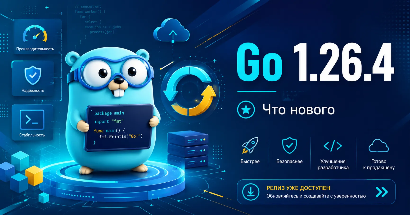 Go 1.26.4 — обновление безопасности