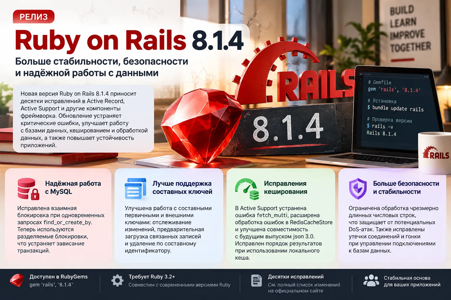 Ruby on Rails 8.1.4