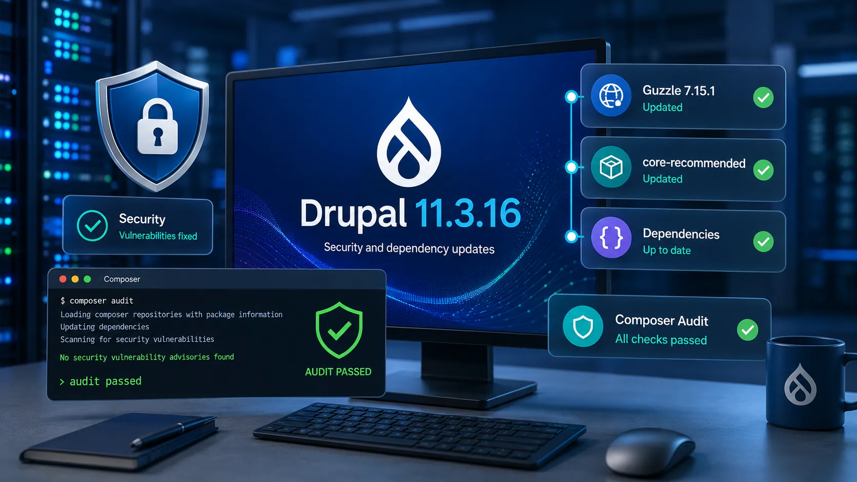 Drupal 11.3.16 - Update
