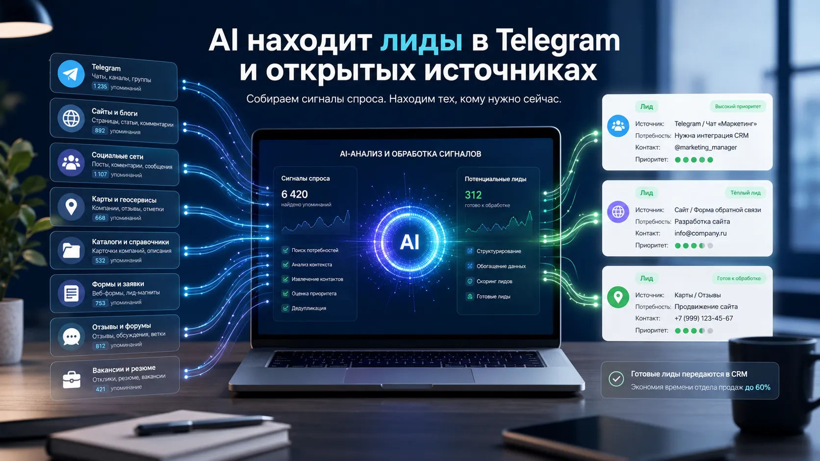 AI для поиска лидов