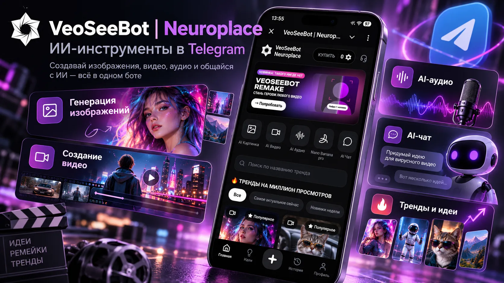 ИИ-инструменты в Telegram
