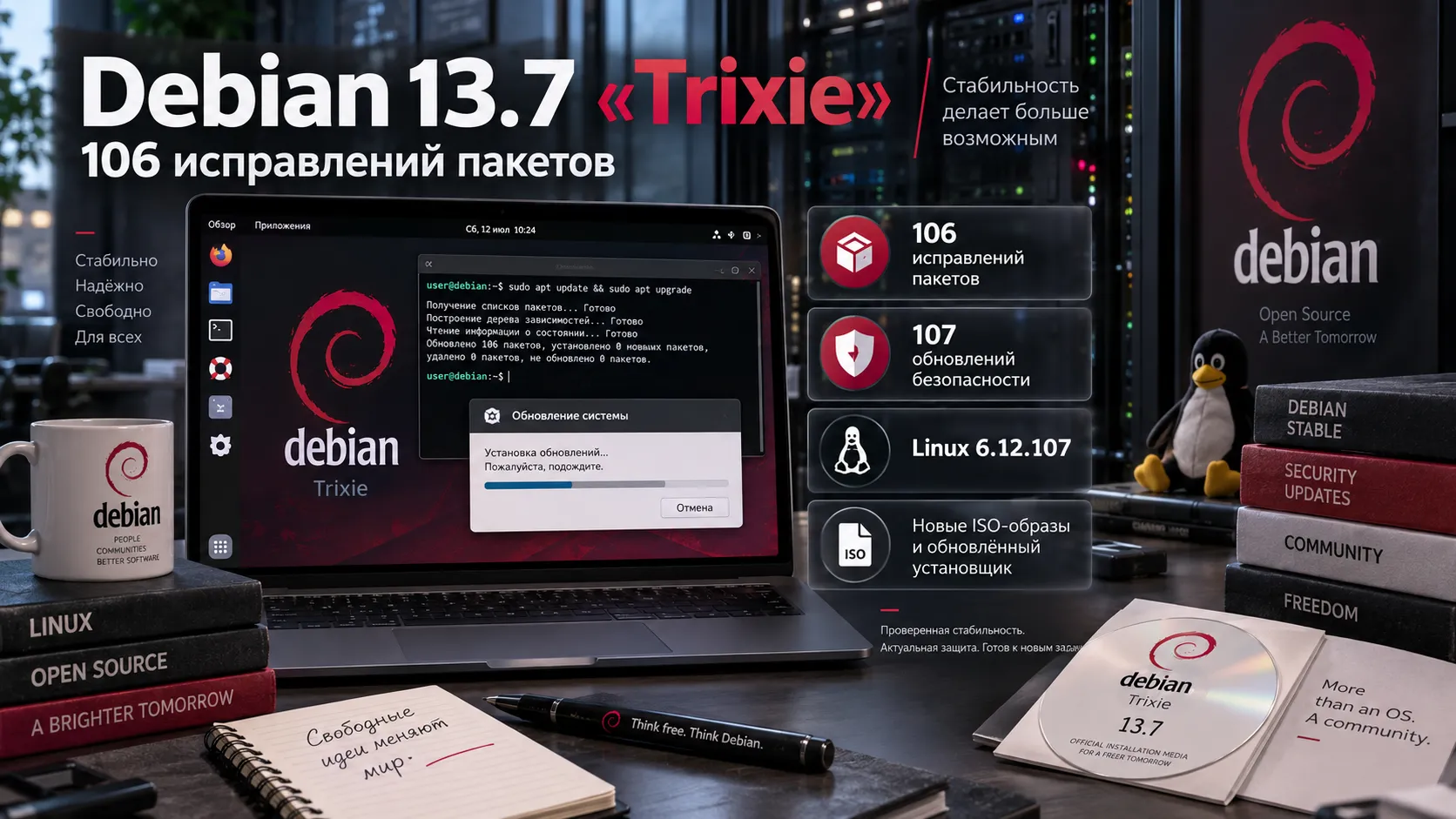 Debian 13.7 «Trixie»
