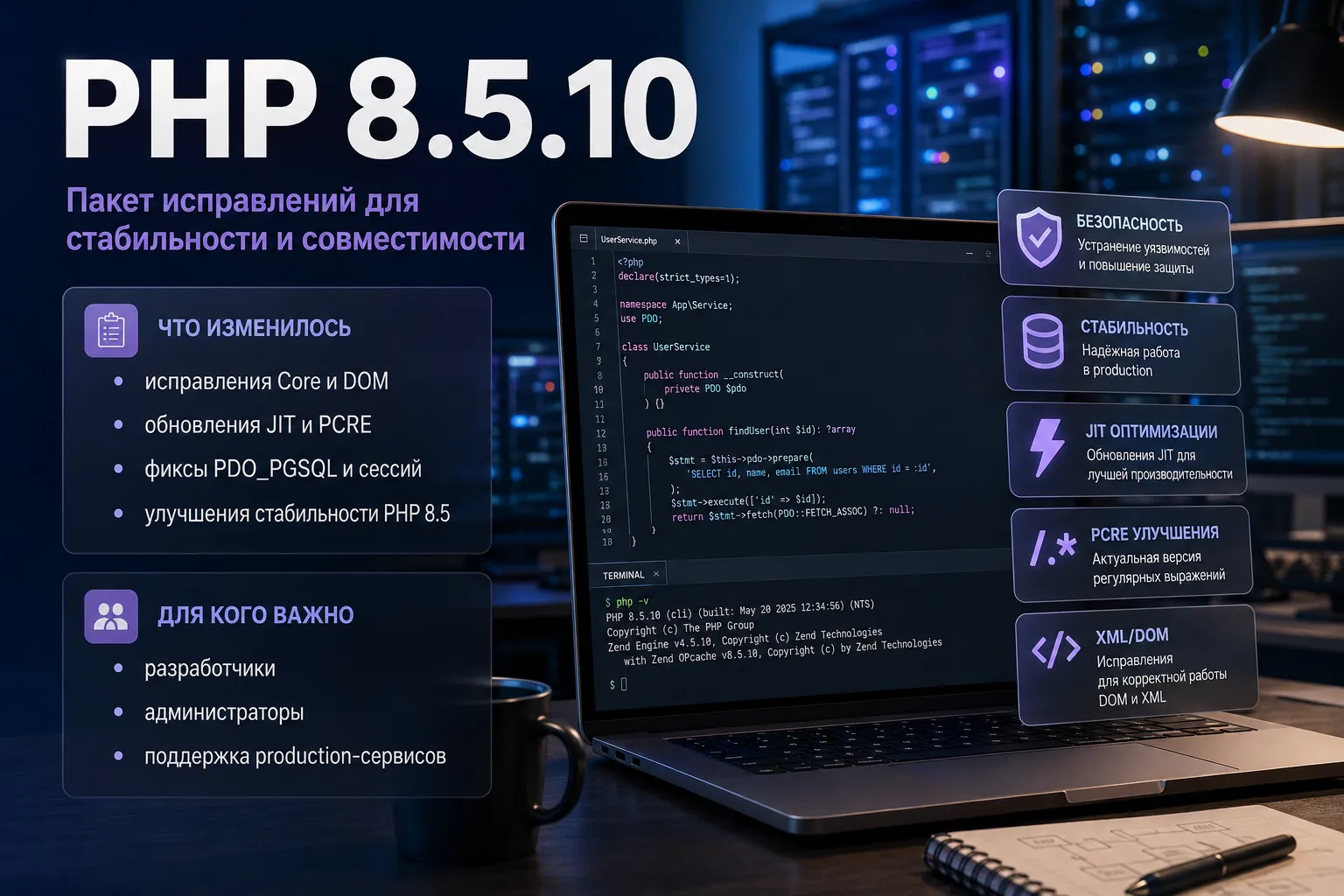 PHP 8.5.10 готовится к выпуску