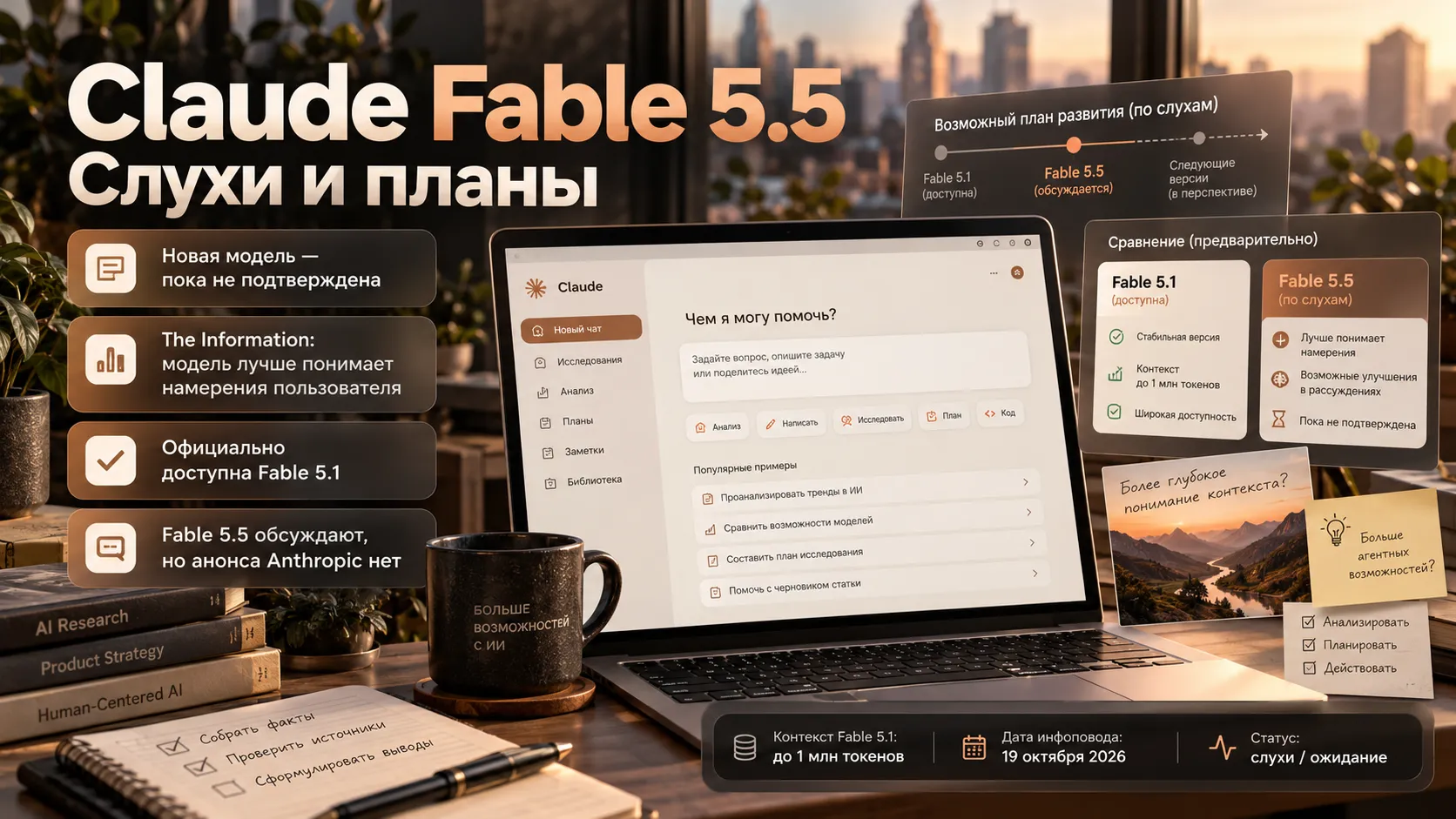 Claude Fable 5.5 — слухи о новой модели Anthropic