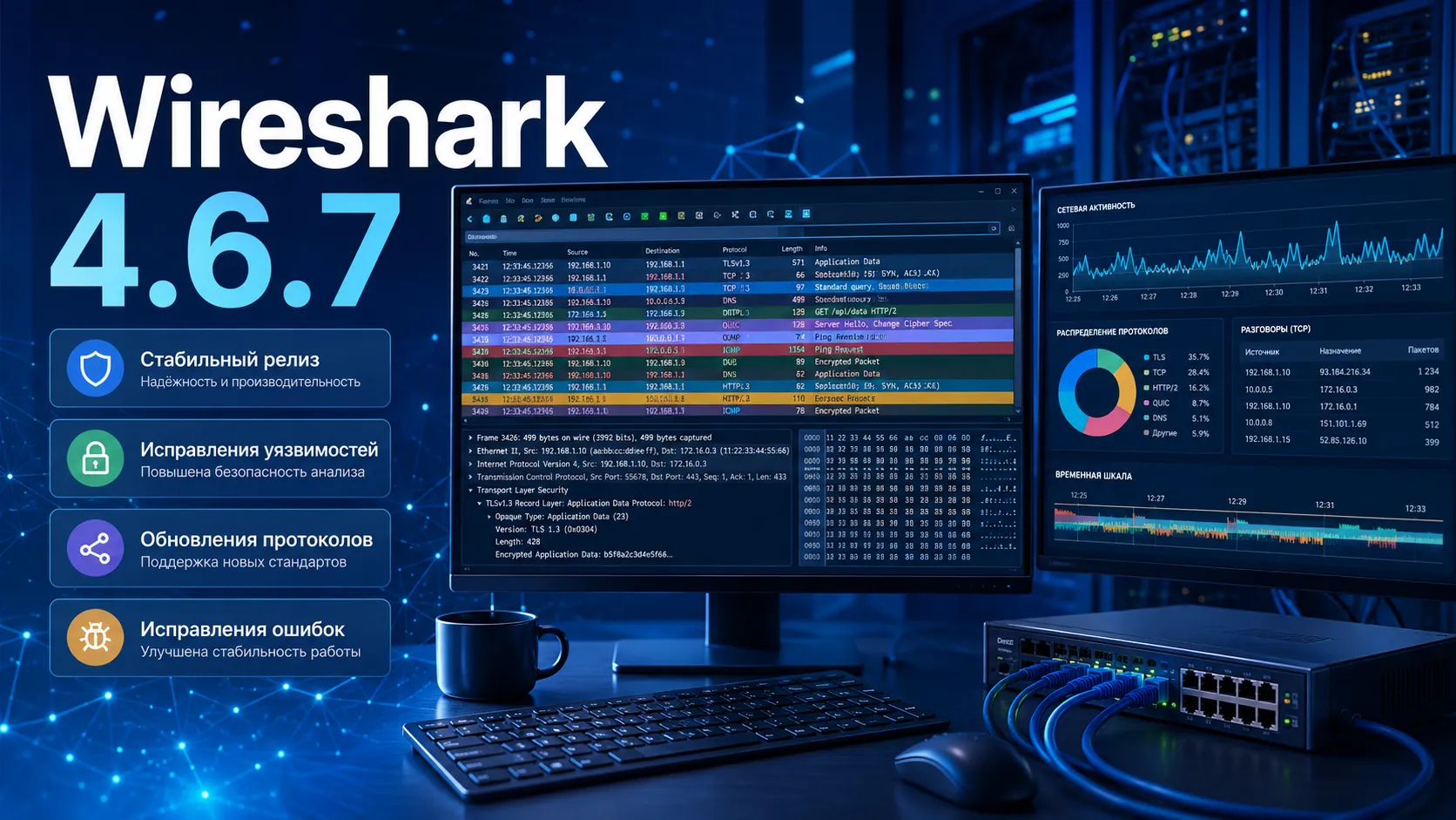 Wireshark 4.6.7