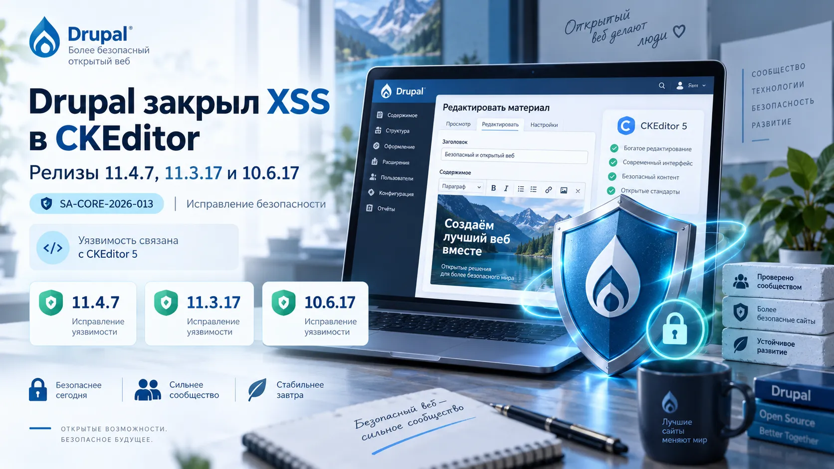 Drupal 11.4.7, 11.3.17 и 10.6.17