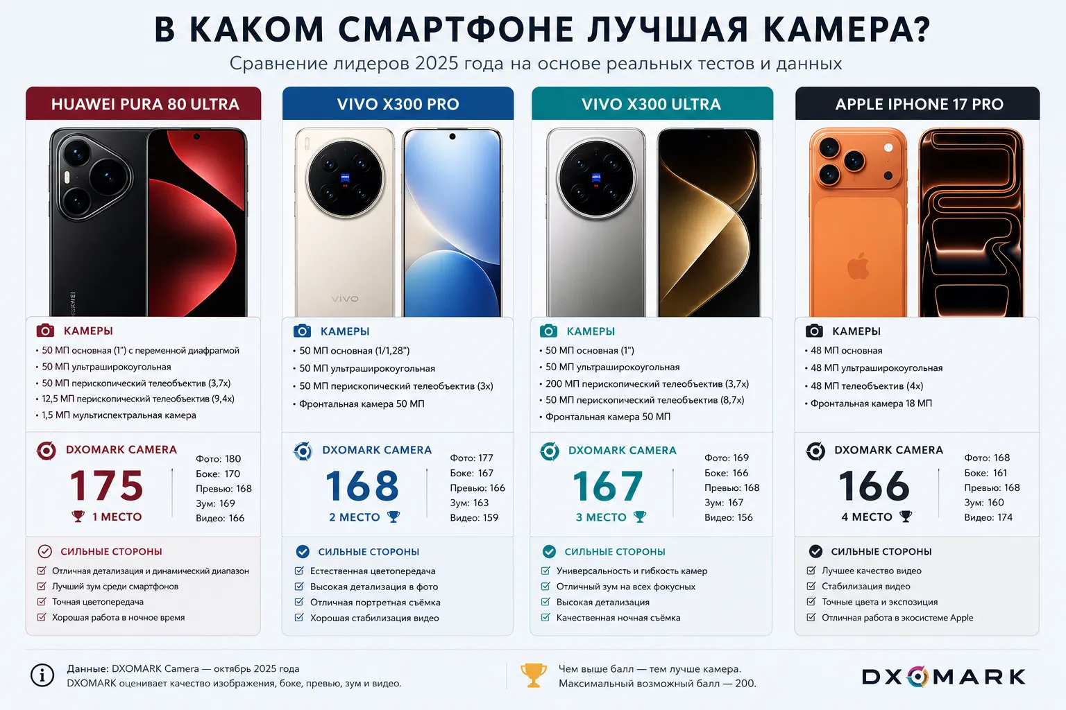 Huawei Pura 80 Ultra, Vivo X300 Pro, Vivo X300 Ultra, iPhone 17 Pro