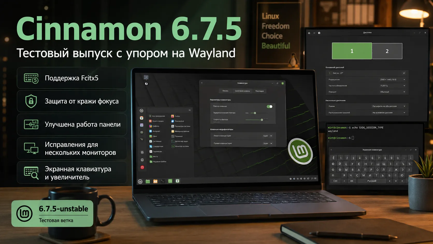 Cinnamon 6.7.5