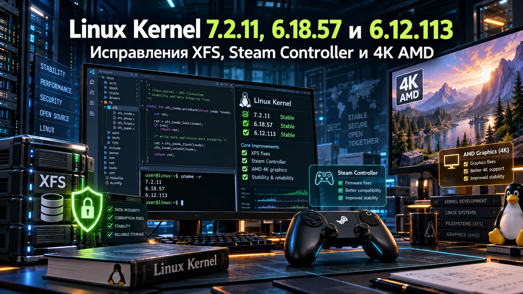 В Linux Kernel устранили риск повреждения файлов XFS