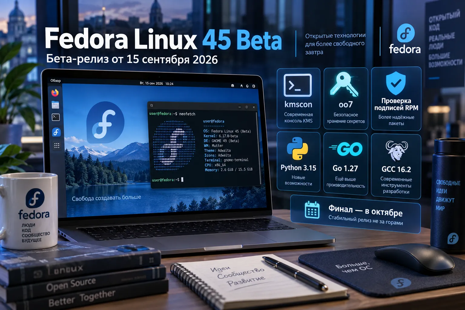 Fedora Linux 45 Beta