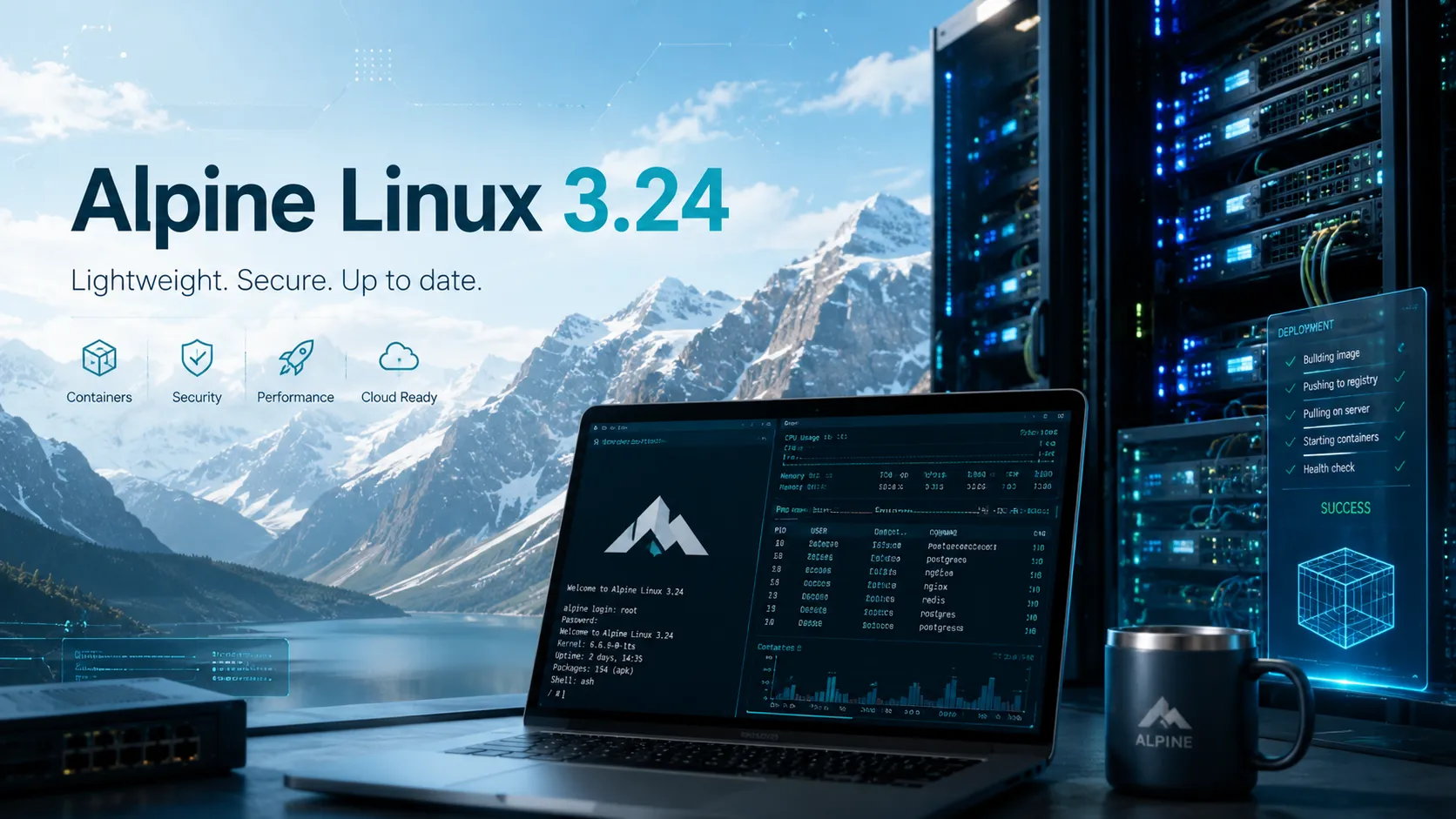 Alpine Linux 3.24.0 — новый стабильный релиз