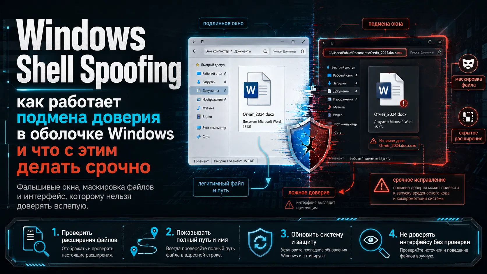 Windows Shell Spoofing