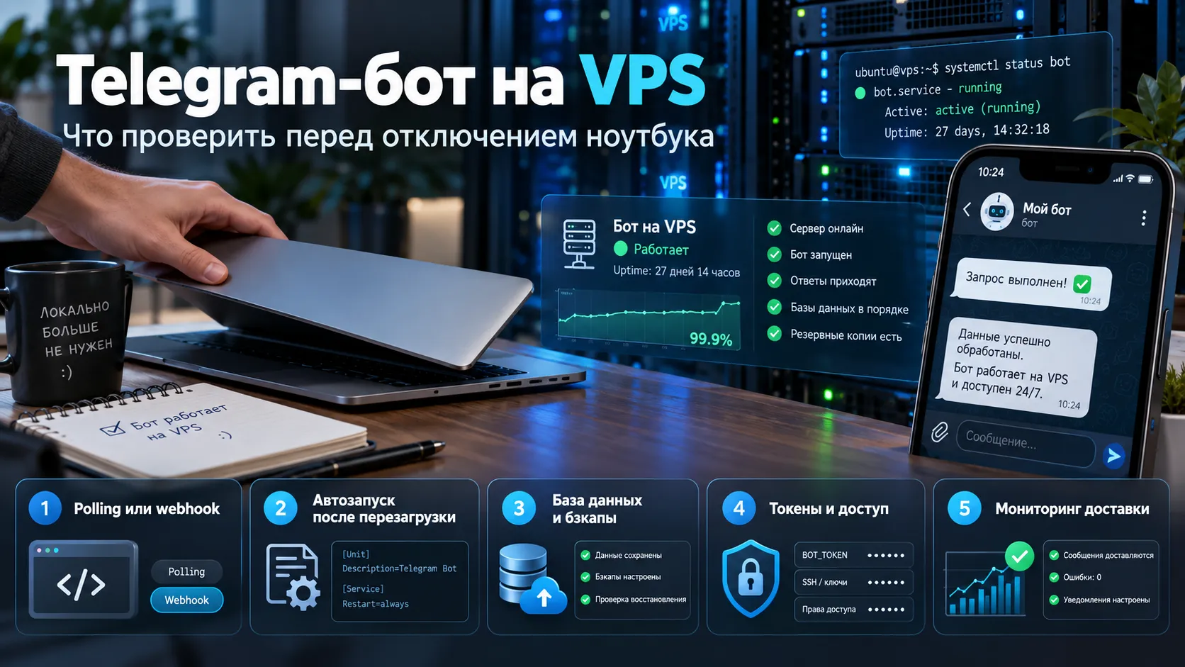 Telegram-бот на VPS