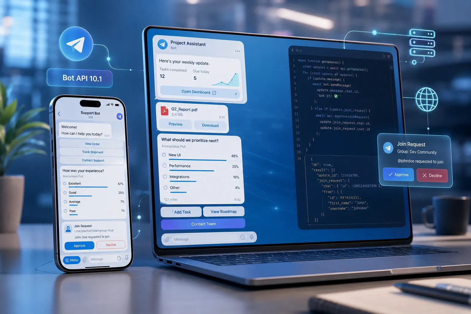 Telegram Bot API 10.1