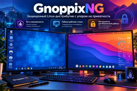 Gnoppix Linux 26.11 — новые Tor-мосты и защита сайтов через RBL