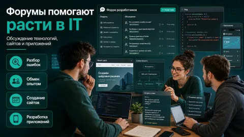 Технические форумы как среда для роста — от первого вопроса до собственного проекта