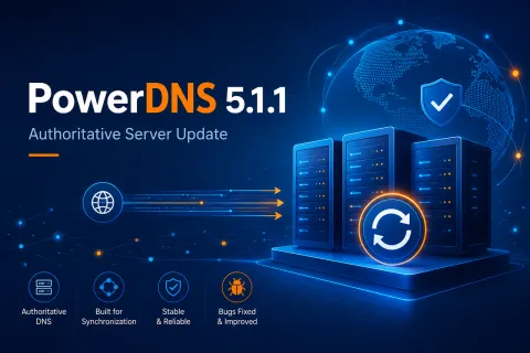 PowerDNS 5.1.1 — важное исправление для администраторов DNS на LMDB