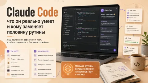 Claude Code: что он реально умеет и кому заменяет половину рутины