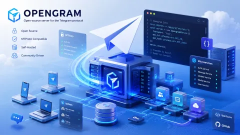 Opengram — самостоятельный сервер Telegram-протокола для экспериментов с MTProto