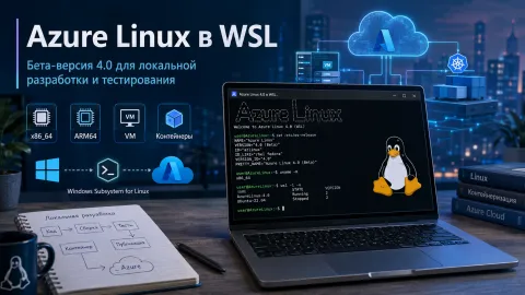Azure Linux 4.0 пришла в WSL — Microsoft связала Windows-разработку со своей облачной системой