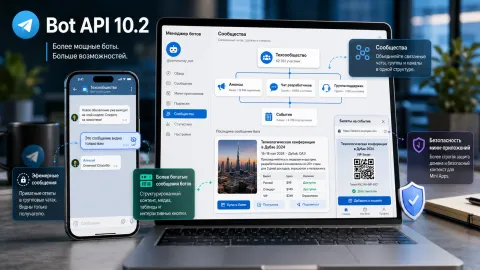 Приватные ответы появились в Telegram Bot API 10.2