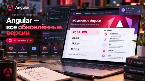 Angular 22.2.0 расширил возможности обработки ошибок — обновлены также ветки 22.1, 21.2 и 20.3