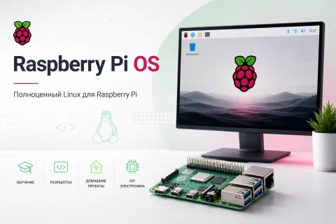 Raspberry Pi OS — маленькая система, которая стала взрослым Linux для железа Raspberry Pi