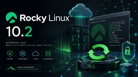 Rocky Linux 10.2 вышел с улучшениями постквантовой криптографии и обновлёнными серверными пакетами