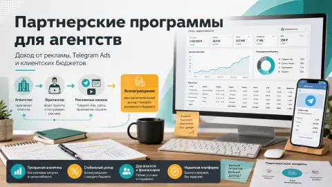 Партнерские программы для рекламных агентств — как клиентские бюджеты формируют дополнительный доход