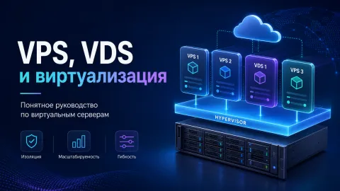 VPS, VDS и виртуализация — понятное руководство по виртуальным серверам