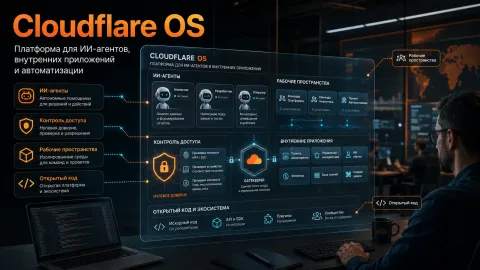 Cloudflare открыла Cloudflare OS — корпоративную среду для ИИ-агентов и приложений