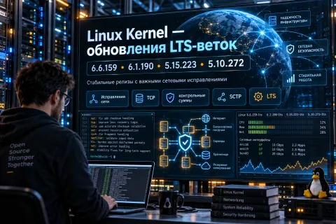 В четырёх LTS-ветках Linux закрыли две уязвимости IPv4 — исправления TCP и контрольных сумм