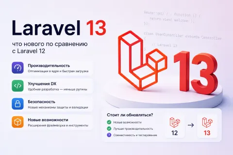 Laravel 13 — что нового по сравнению с Laravel 12 и стоит ли обновляться