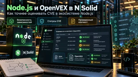 NodeSource раскрыла механизм оценки CVE в N|Solid — OpenVEX уточняет риски для Node.js