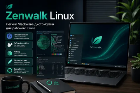 Zenwalk Linux — Slackware для рабочего стола без лишней тяжести