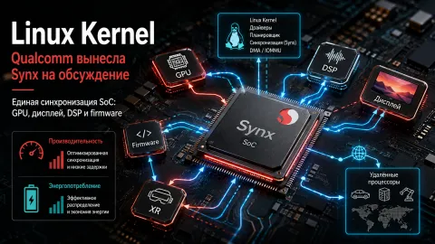 Qualcomm вынесла Synx на обсуждение Linux Kernel — единая синхронизация SoC обещает выигрыш по энергии и скорости