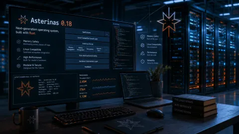 Asterinas 0.18.0 — Rust-ядро получило основу для Kata Containers и CoCo