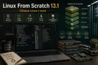 Linux From Scratch 13.1 — GCC 16.2, glibc 2.44 и Linux 7.1.8