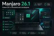 Manjaro 26.1 Bian-May переходит на Linux 7.1 и Plasma 6.7 — финальные ISO уже доступны