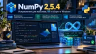 NumPy 2.5.4 устраняет зависания при работе с матрицами и ошибки сборки Windows