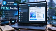 HTMLBubbles в Telegram для macOS — в бета-сборке обнаружили интерактивные сообщения на HTML