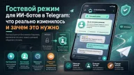 Гостевой режим для ИИ-ботов в Telegram: что реально изменилось и зачем это нужно
