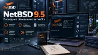 NetBSD 9.5 — финальное обновление ветки 9.x и завершение поддержки