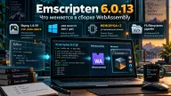Emscripten 6.0.13 убрал старые загрузчики Windows и обновил libpng с исправлением CVE