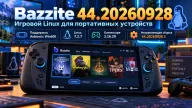 Bazzite 44.20260928 — поддержка Anbernic Win600, новое ядро и доработки игрового режима