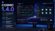 COSMIC Epoch 1.4.0 — системный монитор получил управление приложениями и расширенные графики
