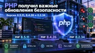 PHP 8.5.11, 8.4.26 и 8.2.34 — устранены уязвимости в HTTPS, PHP-FPM и обработке архивов