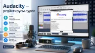 Audacity — редактируем аудио от простой обрезки до готового подкаста