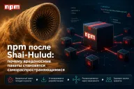 npm после Shai-Hulud — вредоносные пакеты становятся самораспространяющимися